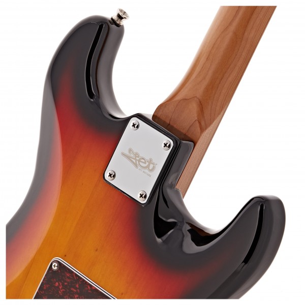 JET Guitars JS 300 Roasted Maple Left Handed Sunburst At Gear4music