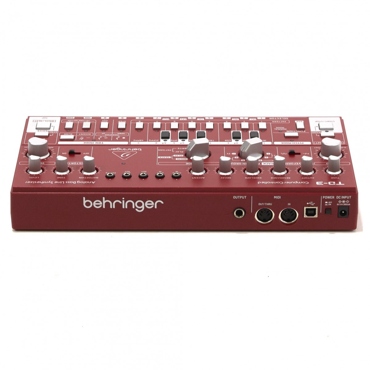 Behringer TD 3 RD Analog Bass Line Synthesizer Red Secondhand At