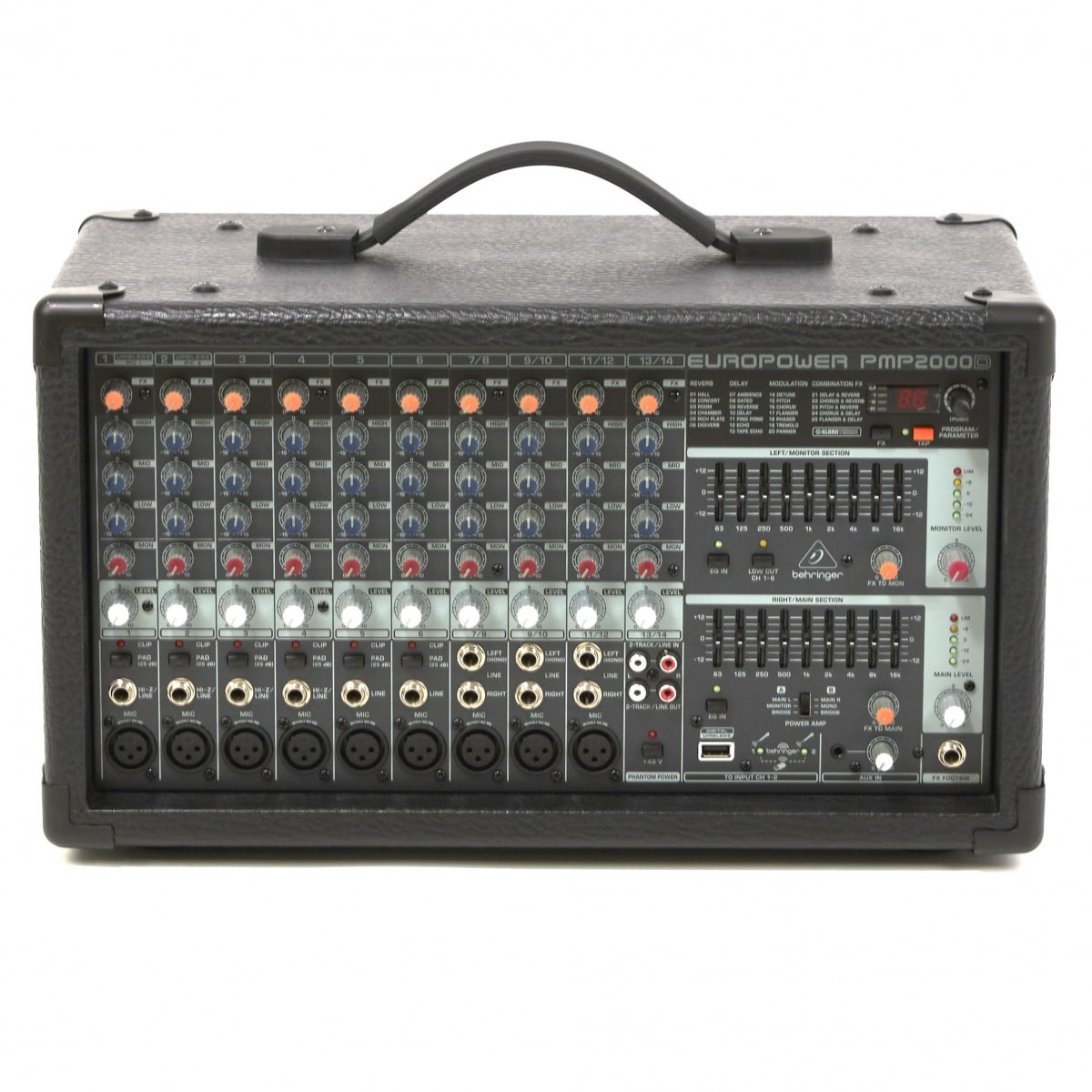 Behringer Pmp D Mezcladora Amplificada Gear Music