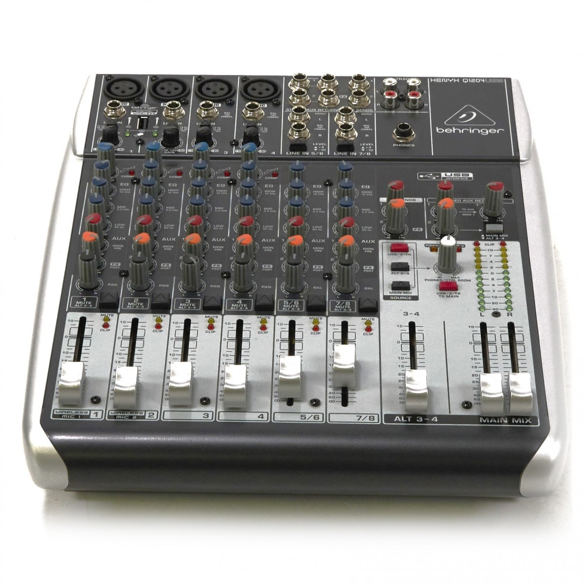 Behringer Xenyx Usb Mixer Mesa De Mistura Na Gear Music