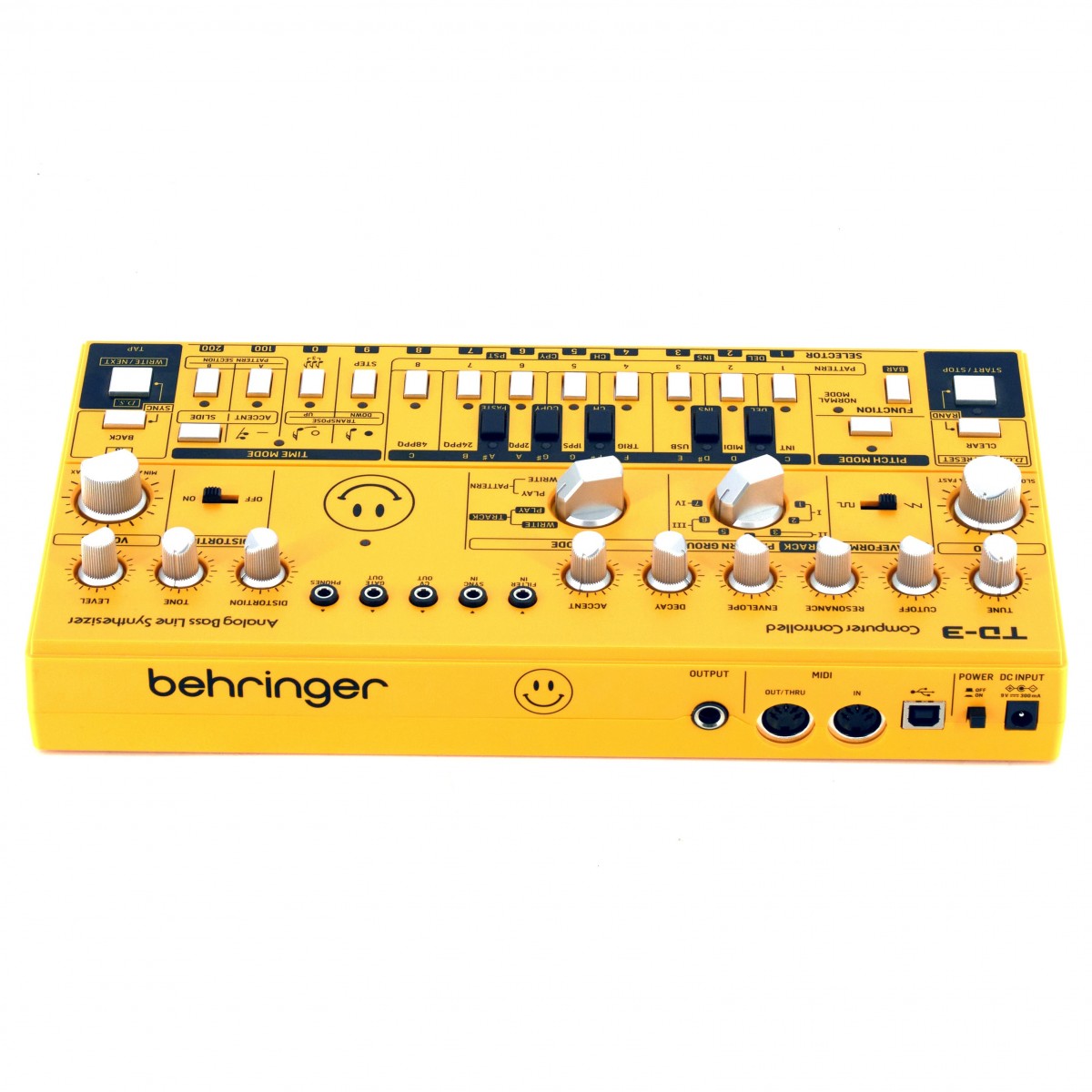 Behringer Td Am Sintetizador Anal Gico De L Nea De Bajo Ltd Yellow