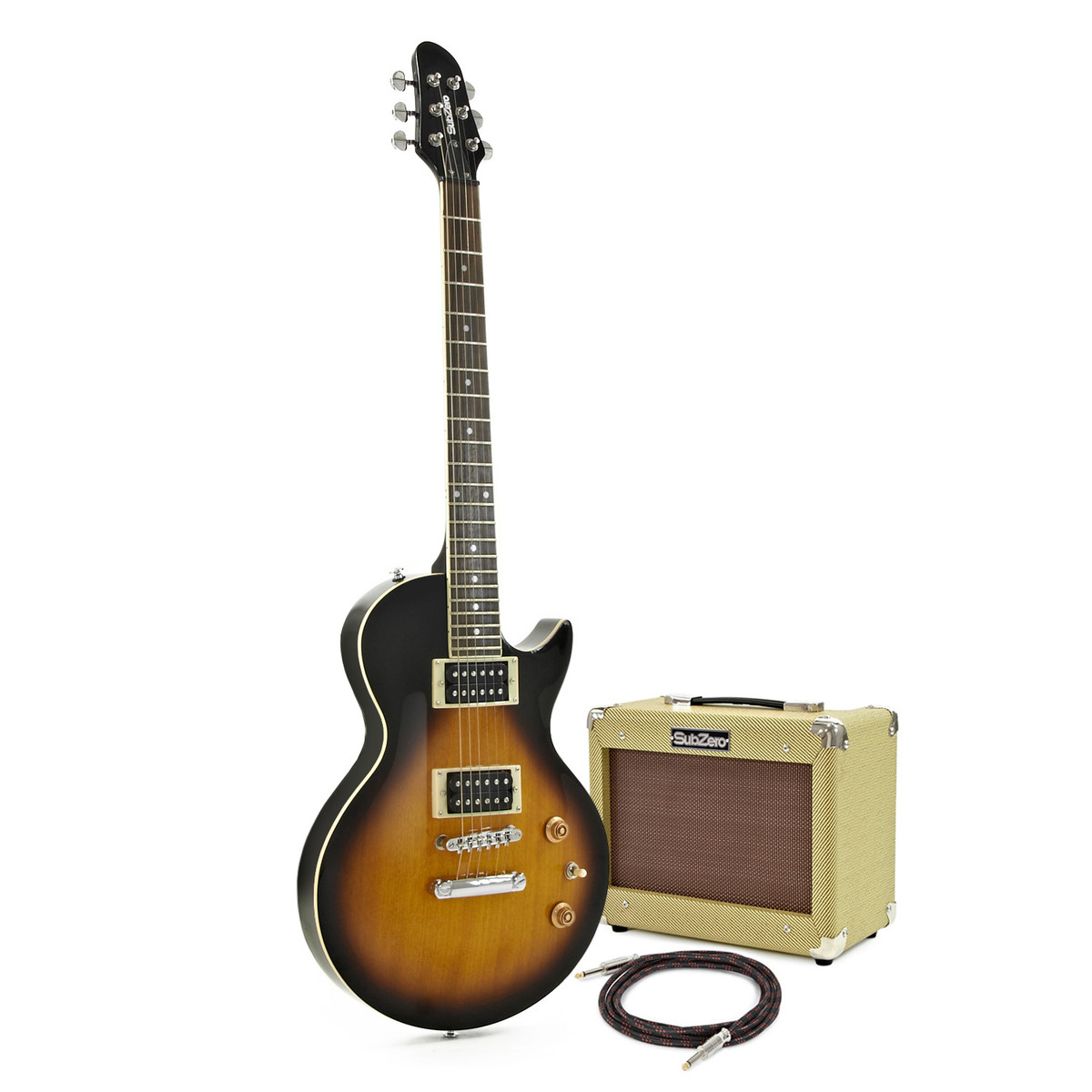 Subzero New Jersey Iii Gitarre Sunburst Und Belcat V G