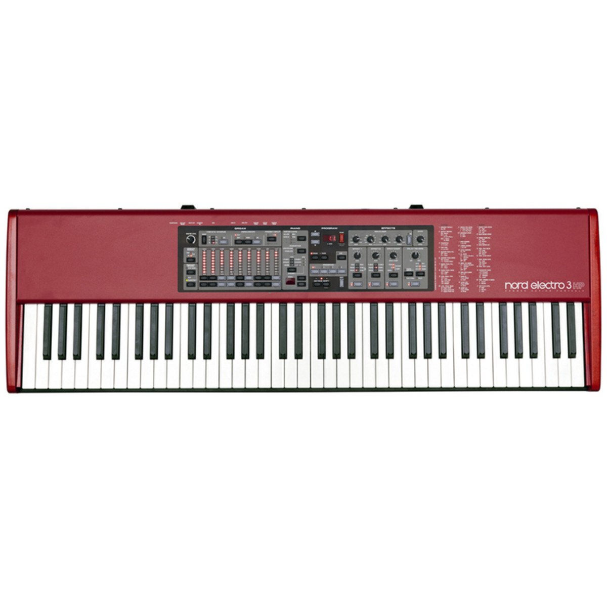 DISC Nord Electro 3 HP Hammer Action Portable Keyboard 73 Key At