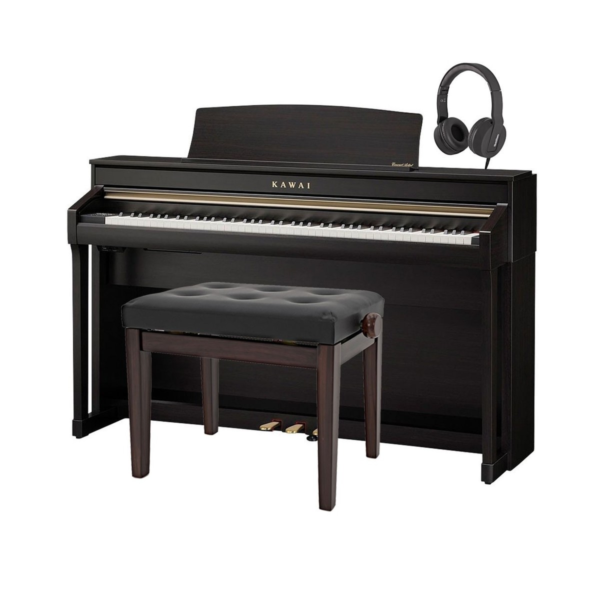 Kawai Ca Digital Piano Package Premium Rosewood At Gear Music