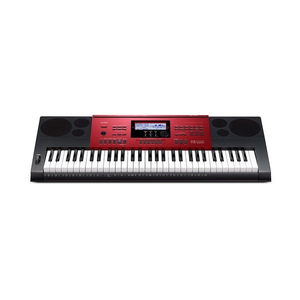 Casio CTK 6250 Tragbares Keyboard Schwarz Und Rot Gear4music