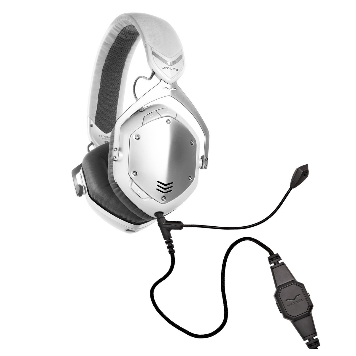 V Moda Crossfade Wireless Gaming Headset White Silver At Gear4music