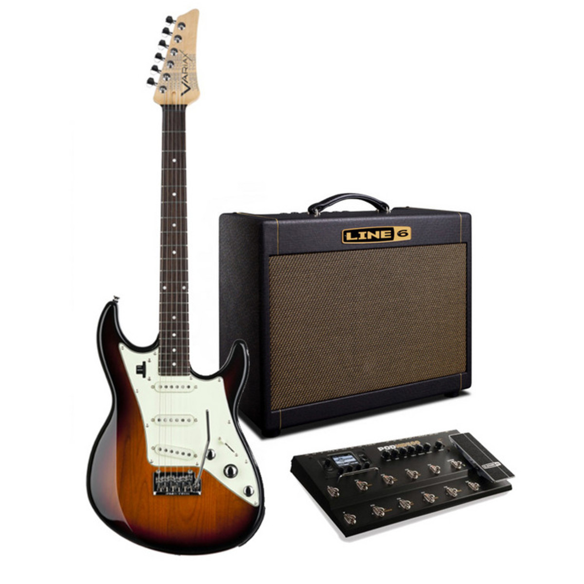 Disc Line Jtv S Variax Guitar Sunburst And Dt X Dream Rig