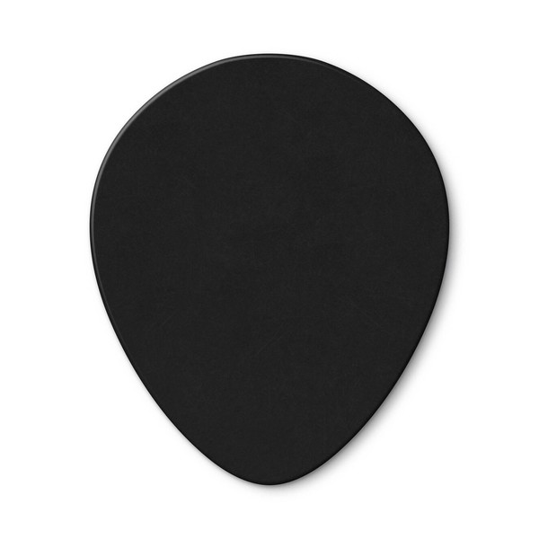 Dunlop Celluloid Teardrop Player Pack Of 12 Thin Black At Gear4music