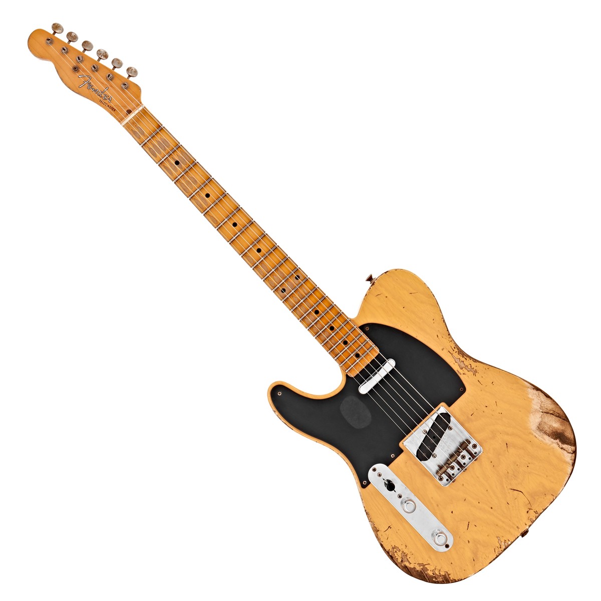 Sonderangebot Fender Custom Shop Heavy Relic Tele Lh Blonde R