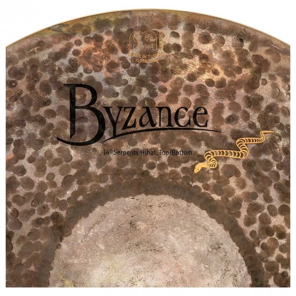 Meinl Byzance Brilliant Inch Serpents Hi Hat Cymbal At Gear Music