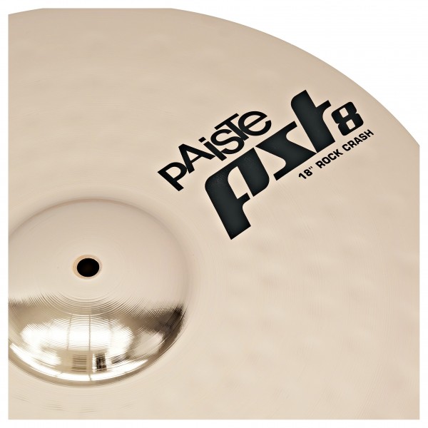 Paiste PST 8 Reflector 18 Rock Crash Cymbal At Gear4music