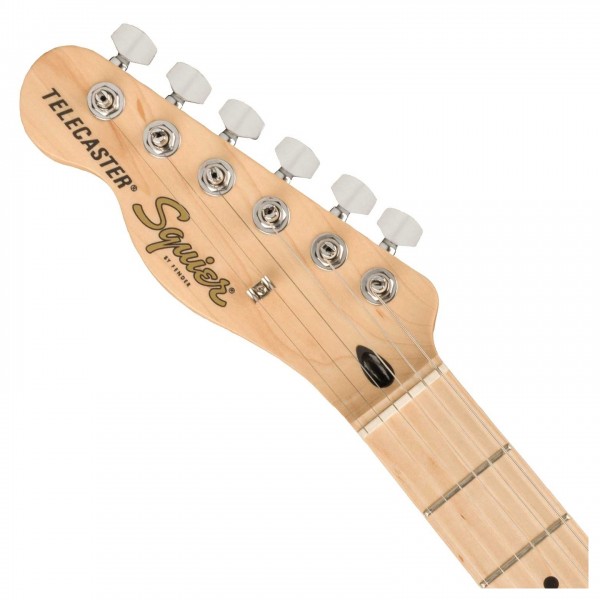 Squier Affinity Telecaster Left Handed Mn Butterscotch Blonde At