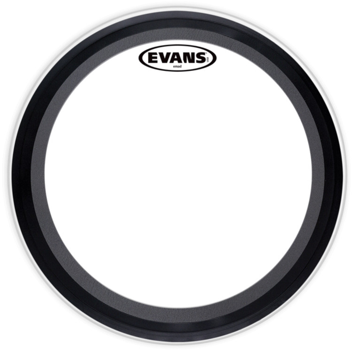 Evans Emad Clear Bass Drum Head Inch At Gear Music