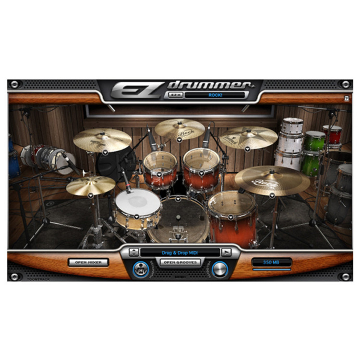 Toontrack Ezx Rock Gear Music