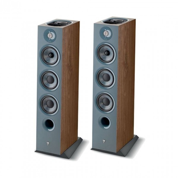 Focal Chora D Dark Wood Way Atmos Floorstanding Speaker Pair At