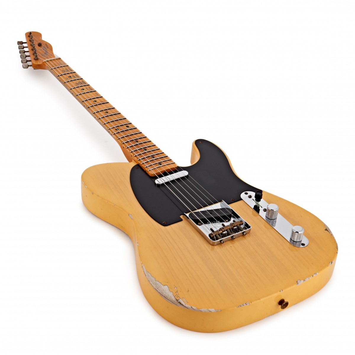 Fender Custom Shop 1951 Telecaster Relic Aged Nocaster Blonde At