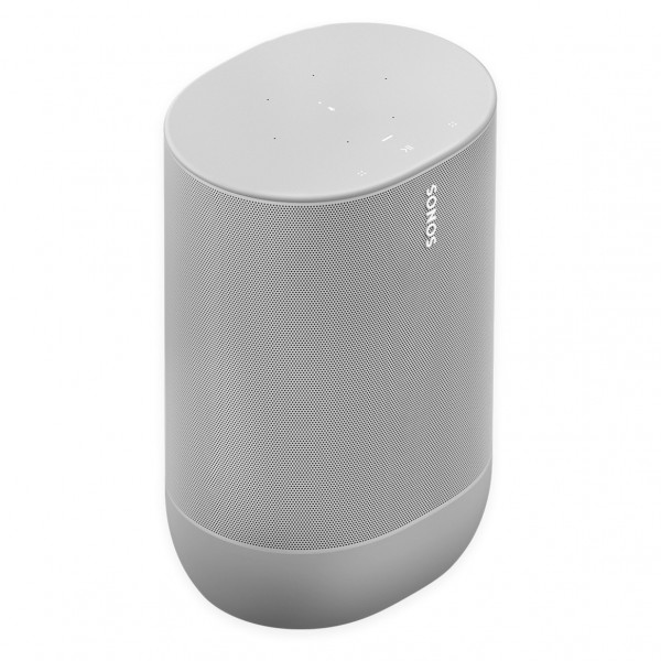 Sonos Move Portable Smart Speaker Lunar White At Av