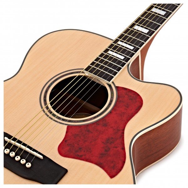 Jumbo Electro Acoustic Guitar By Gear4music Natural At Gear4music