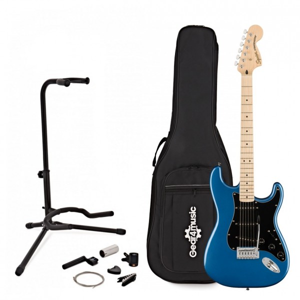 Squier Affinity Stratocaster MN Lake Placid Blue Accessory Pack At