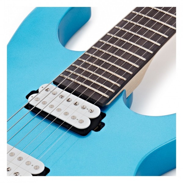 Harlem S 7 String Electric Guitar 15W Pack Blue Sparkle At