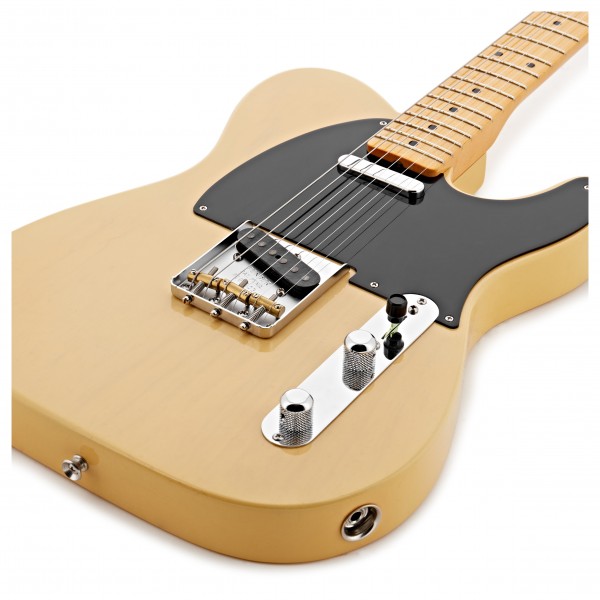 Fender Custom Shop Tele Dlx Closet Classic Aged Nocaster Blonde At