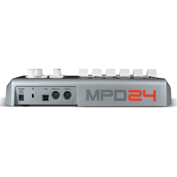 AKAI MPD24 MIDIパッドコントローラー Akai MPD24 Pad kontrolera | Gear4music