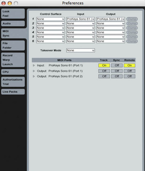 Sono Screen Shot