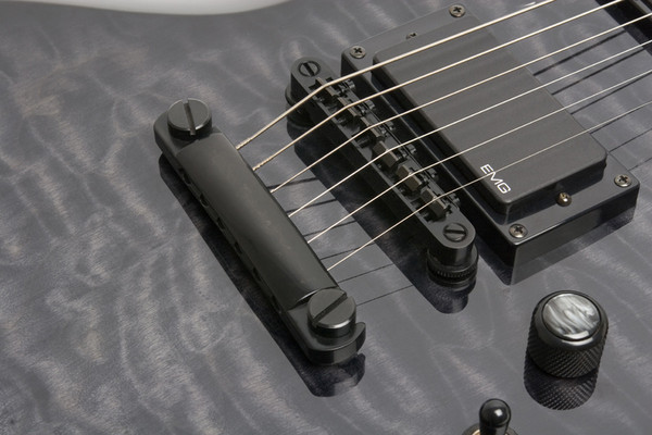 DISC Epiphone SG Custom EX (EMG-81/85), Midnight Ebony at Gear4music