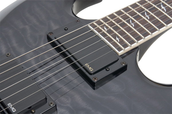 DISC Epiphone SG Custom EX (EMG-81/85), Midnight Ebony at Gear4music