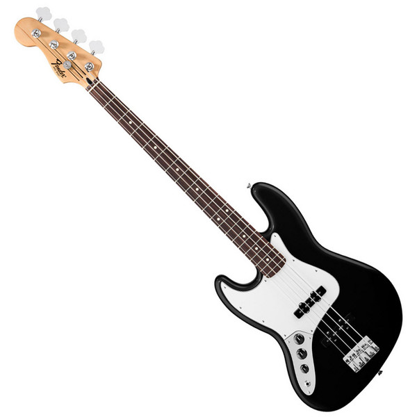 Fender Standard Jazz Bass, Left Hand, Rosewood, Black