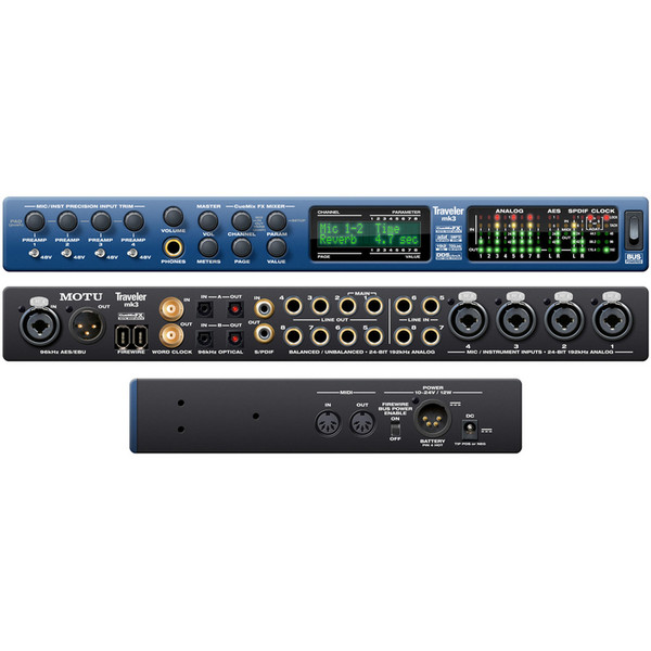 MOTU Traveler MK3 Firewire Audio Interface | Gear4music