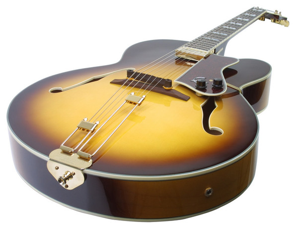 DISC Epiphone Emperor Regent Archtop, Antique Sunburst, Gold HW
