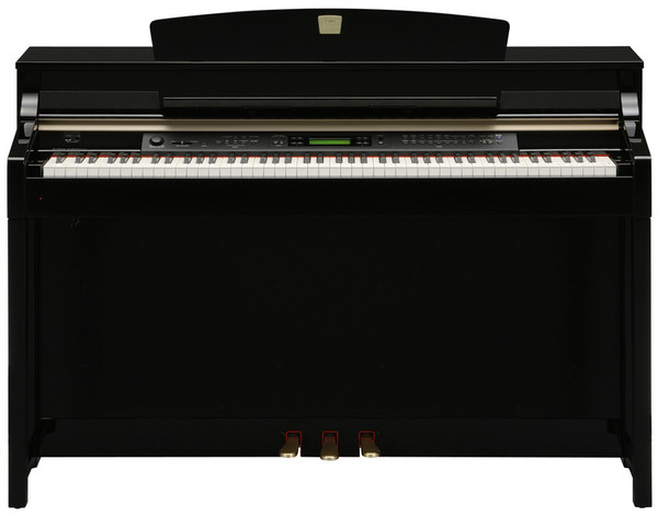 DISC Yamaha Clavinova CLP380PE Digital Piano, Polished Ebony at 