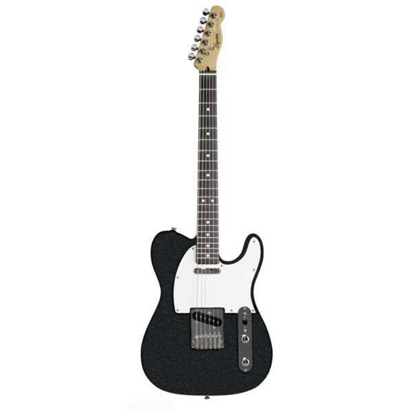 DISC Squier By Fender Standard Telecaster, Black Metallic at Gear4music