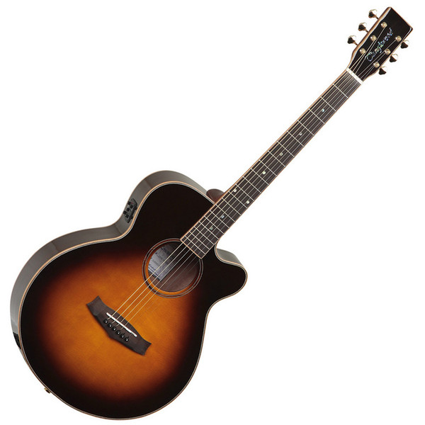 Tanglewood TRSF-CE VS Rosewood Reserve Super-Folk Cutaway, Sunburst