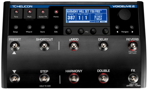 TC Helicon VoiceLive 2 Vocal Processor at Gear4music