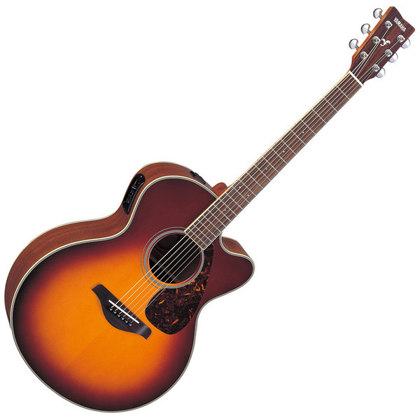 Yamaha FJX720SC Electro Acoustic Guitar, Brown Sunburst