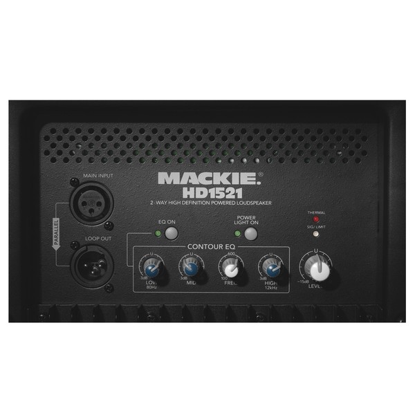 Mackie HD1521 Active PA Speaker, Mixer