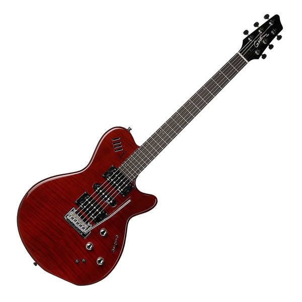 Godin xtSA Electric Guitar in Dark Translucent Red