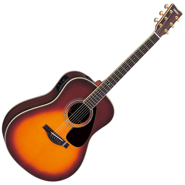 Yamaha LLX6A Electro Acoustic Guitar, Brown Sunburst
