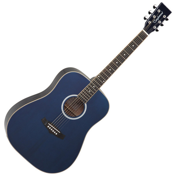 Tanglewood Evolution TW28-CLB Acoustic Guitar, Blue Gloss