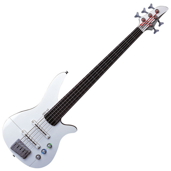 Yamaha RBX5-A2 Bass Guitar, White / Aircraft Grey
