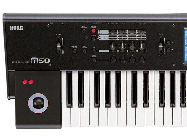 DISCONTINUED Korg M50 61 Key Music Workstation Ltd. Edition Red at