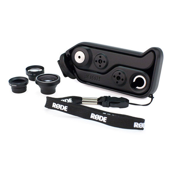 Rode RodeGrip+ Mount with High Quality Lense Kit for iPhone 5/5S