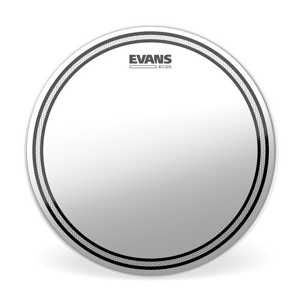 Evans EC2 Edge Control SST Coated Drum Head, 12''