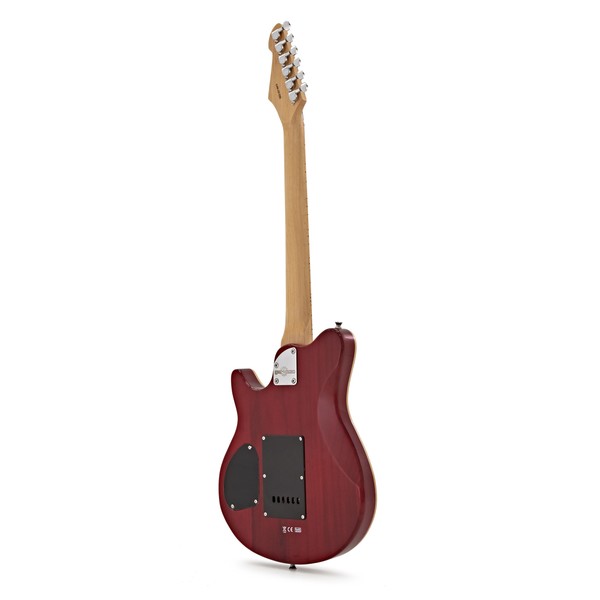 Santa Monica Electric Guitar by Gear4music, Trans Red