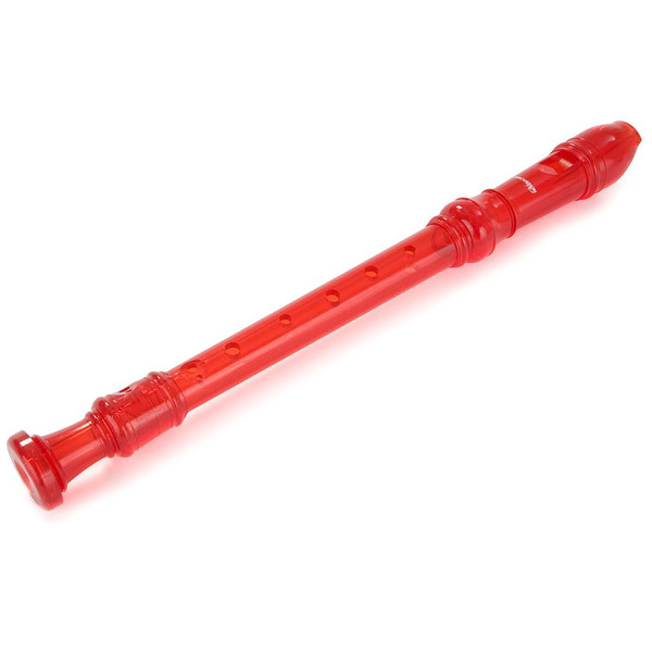 Percussion Plus Recorder C-Thru, Red