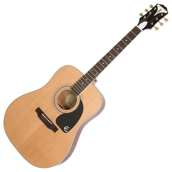 Epiphone Pro-1 PLUS Acoustic Guitar for Beginners, Natural