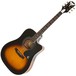 Epiphone Pro-1 ULTRA Electro-Acoustic Guitar for Beginners, Sunburst