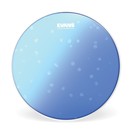 Evans Hydraulic Blue Snare Batter Drum Head, 14''